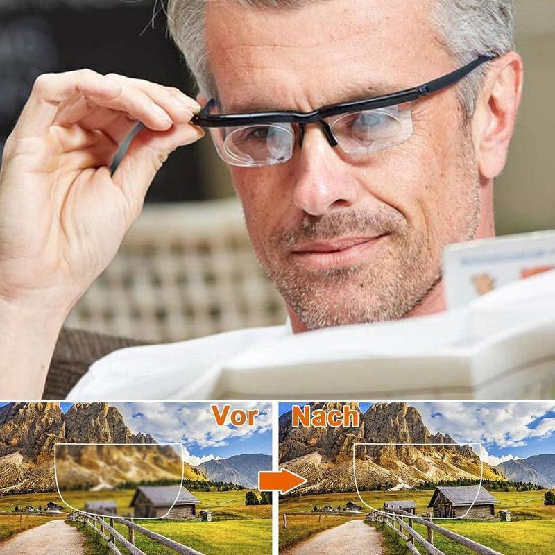 Fokussierbare Lesebrille Unisex