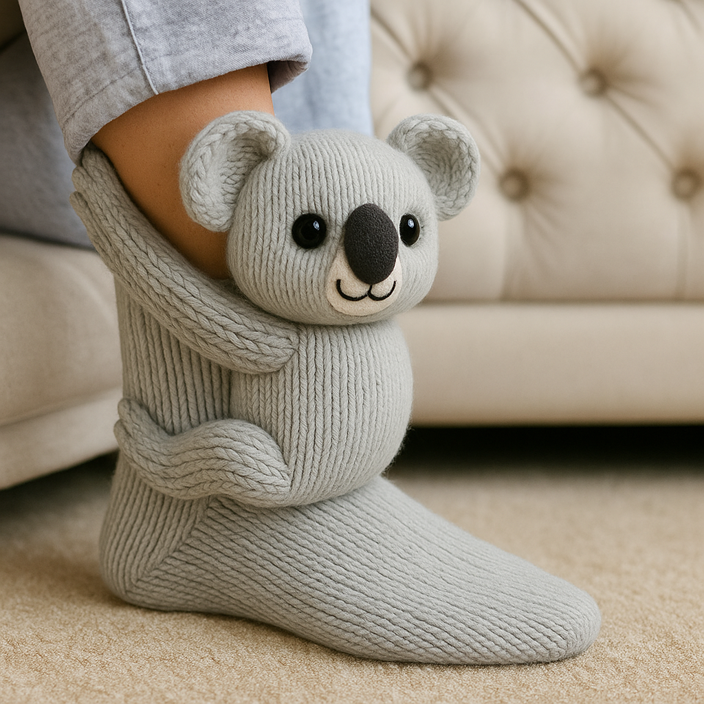 Gemütliche Socken Winter Rutschfeste Haussocken Plüsch Unisex