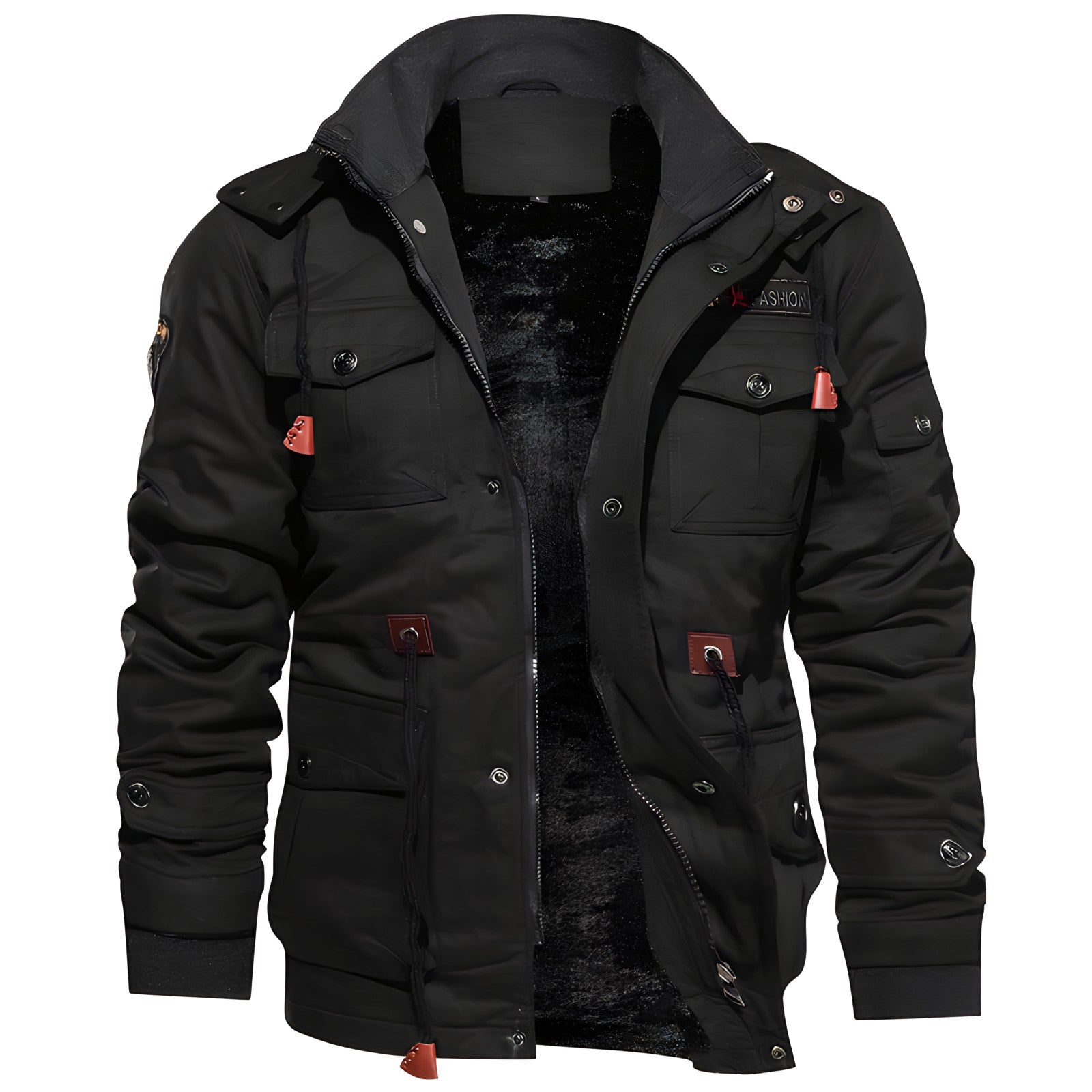 Herren Taktische Outdoor-Jacke – Mehrere Taschen und warm für den täglichen Gebrauch