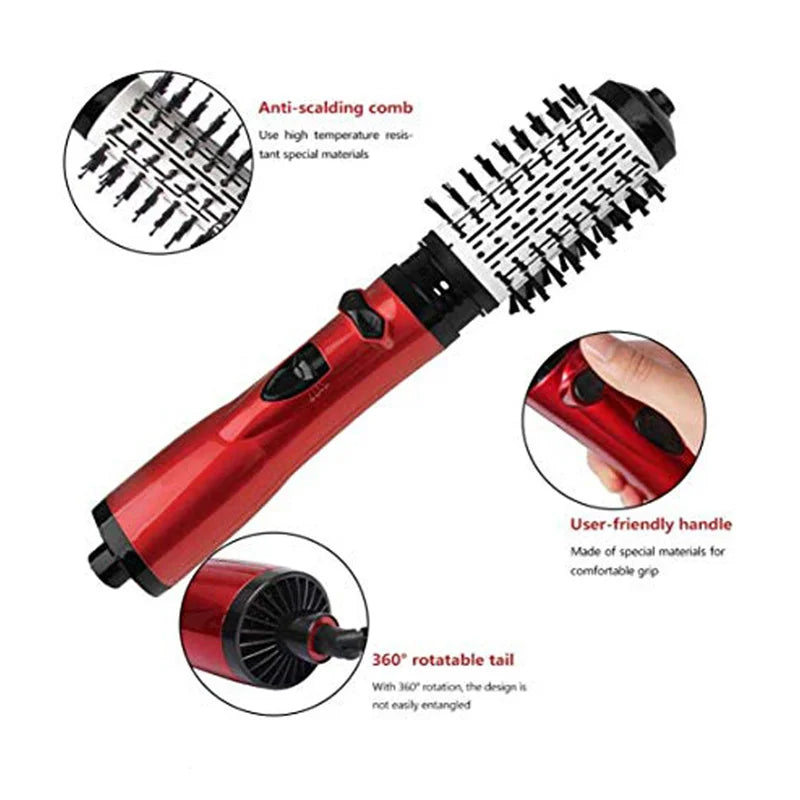 StilMeister™ 3-in-1 Rotierende Bürste, Styler & Haartrockner