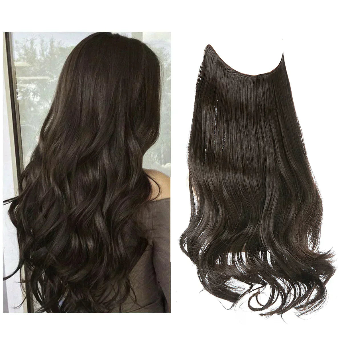 SecretHair | Premium Echthaar-Extensions | 100% REMY-Qualität | Nahtloses Volumen & Länge | Natürlicher Glanz | Hitzebeständig & Langlebig