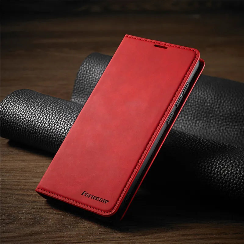 Ripob | iPhone Hülle: Magnetisches Leder Wallet für stilvollen Schutz