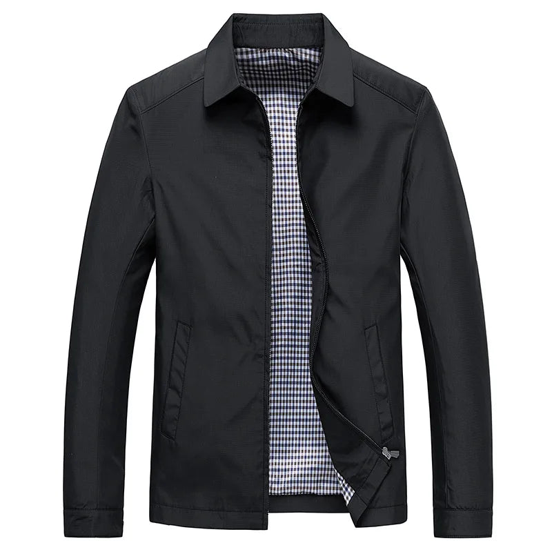 Leichte Herrenjacke mit modernem Schnitt