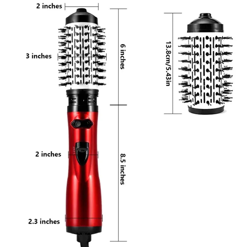 StilMeister™ 3-in-1 Rotierende Bürste, Styler & Haartrockner