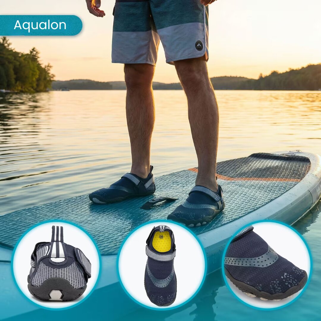 Barfußschuhe | Wasserschuhe für Männer und Frauen | Barfußwasserschuhe | Aqualon