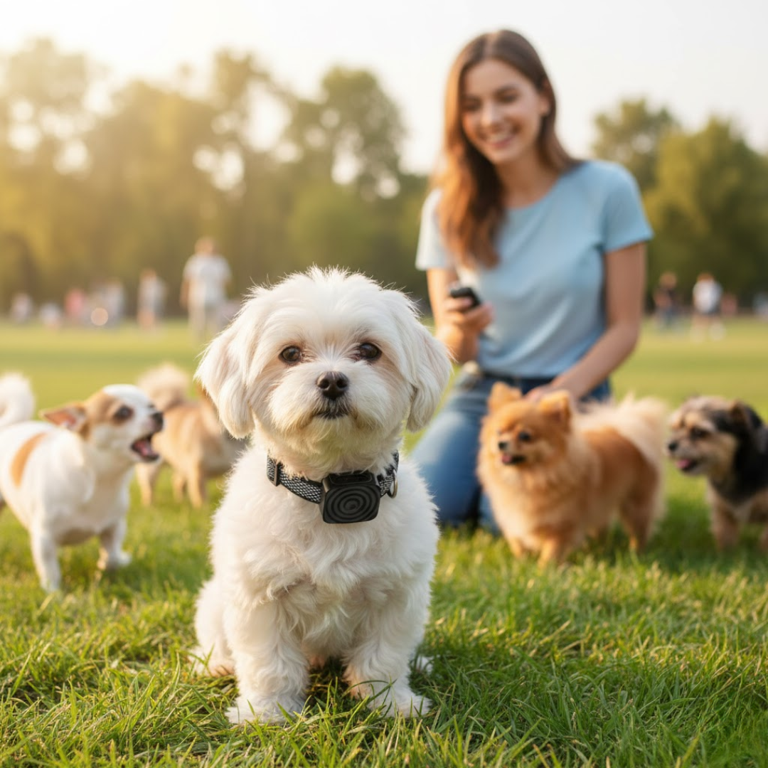 Sanftes Trainingshalsband für kleine Hunde