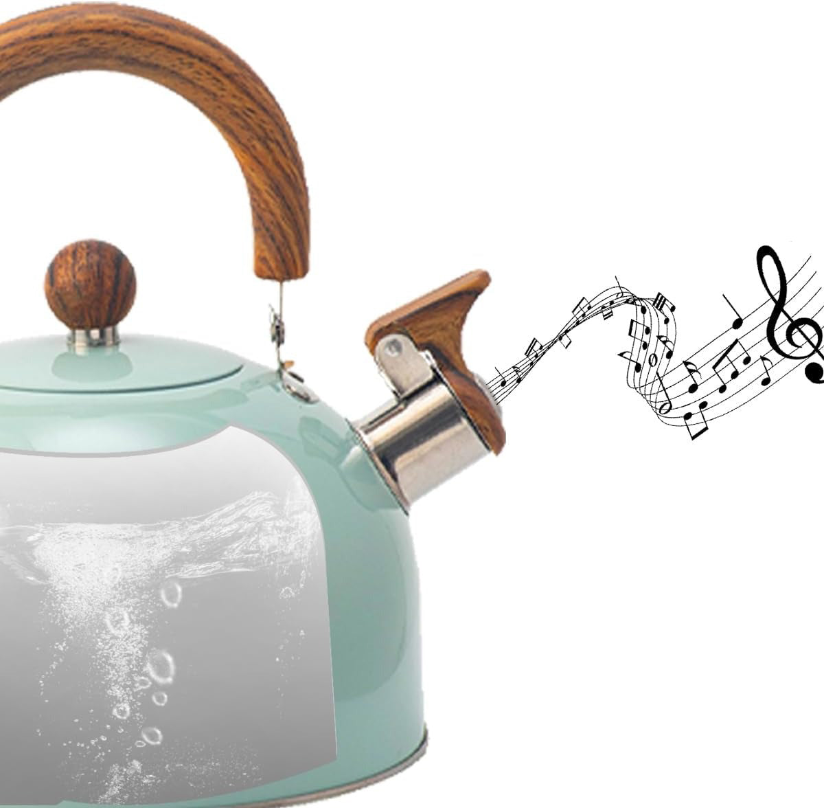 Edelstahl Wasserkocher - Elegant und große Kapazität