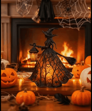 WitchGlow Laterne | Verzaubernde Halloween-Lampe