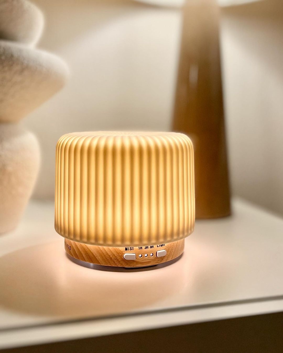 LuxeAroma Keramischer Aroma Diffuser | Verfeinerte Dufterfahrung für eine ruhige Atmosphäre