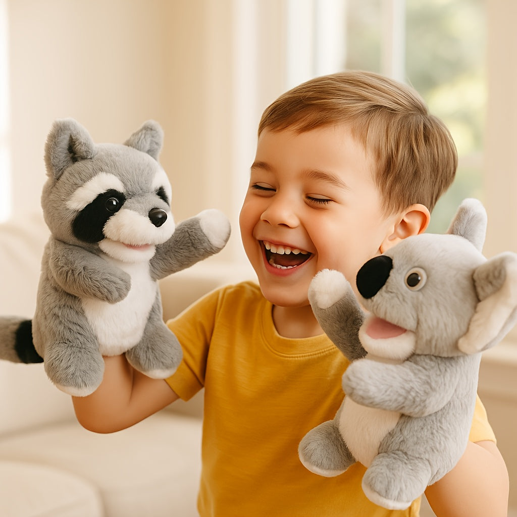 Kuscheltier-Handpuppe | Plüschspielzeug für Kinder | HandFriend
