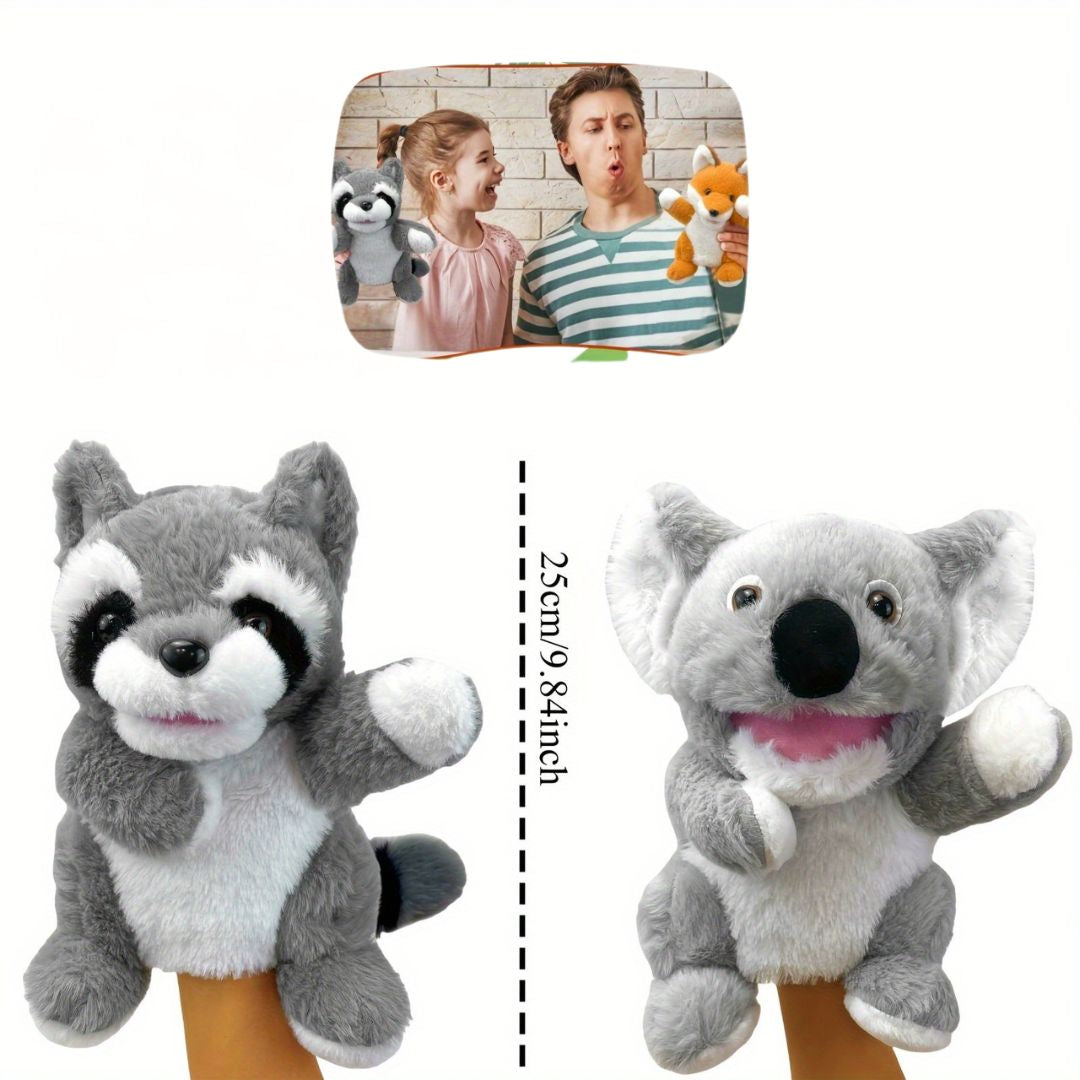 Kuscheltier-Handpuppe | Plüschspielzeug für Kinder | HandFriend