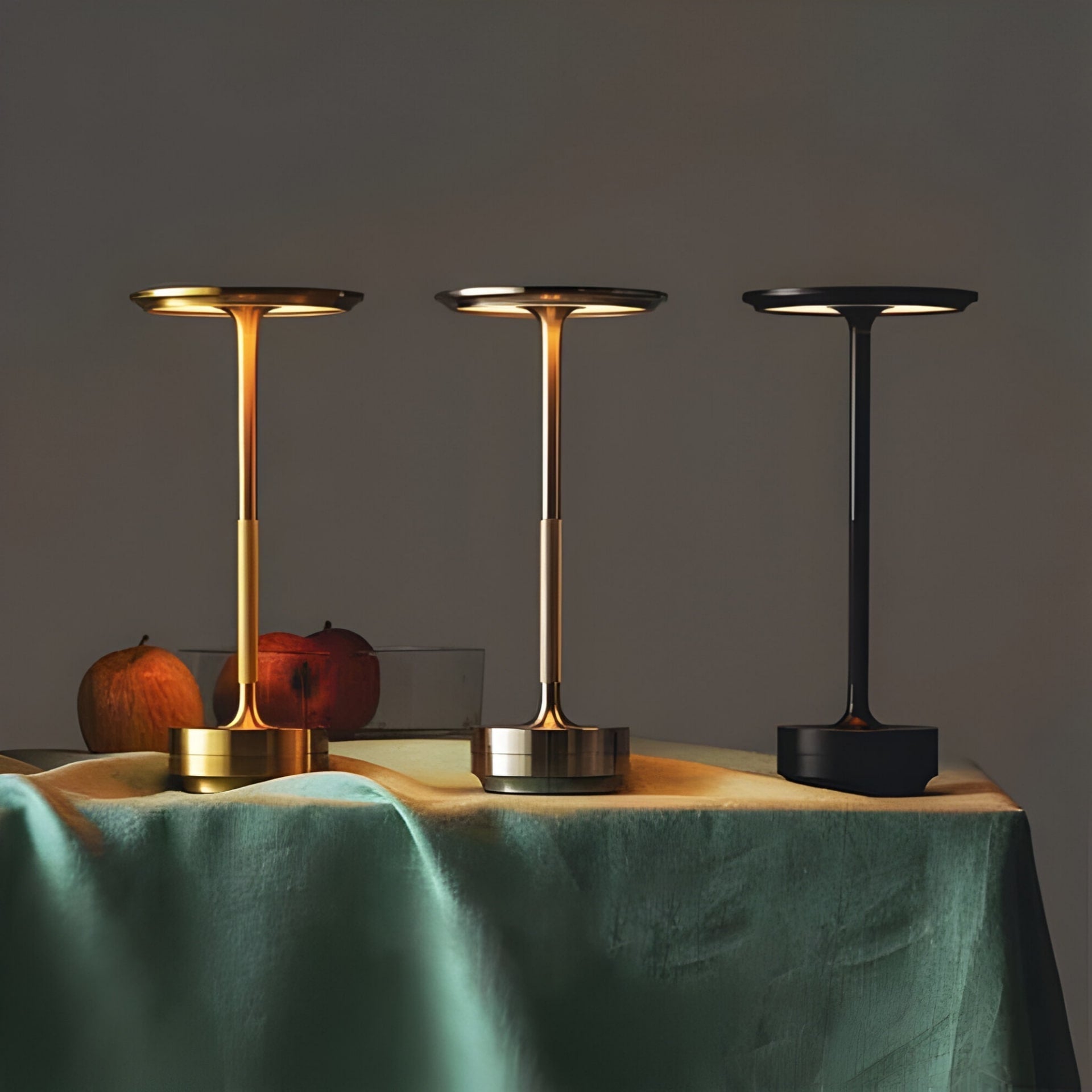 Lampe für das Wohnzimmer | Kabellose Tischlampe | Wiederaufladbare Tischleuchte | LumaViva