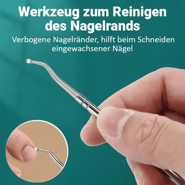 Nagelschneider | Pediküre-Set | Nagelpflegeset & Zehennagelschneider | NailPedi