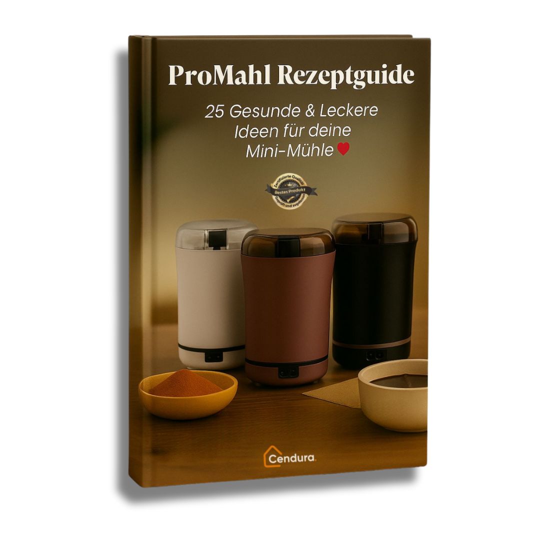Rezept E-Book für Kaffeemühle & Gewürzmühle | ProMahl Rezeptführer