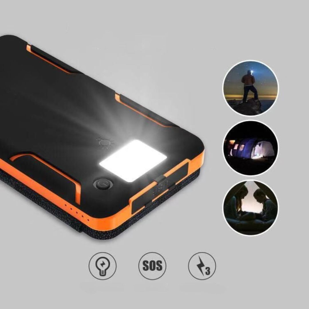 Powerbank Solar | Tragbares Solar-Ladegerät | Solar-Ladegeräte | SolarBox