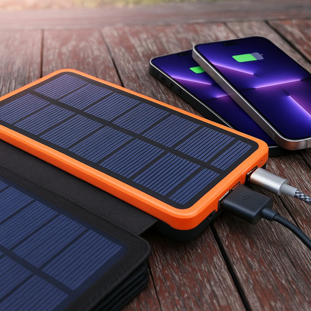 Powerbank Solar | Tragbares Solar-Ladegerät | Solar-Ladegeräte | SolarBox
