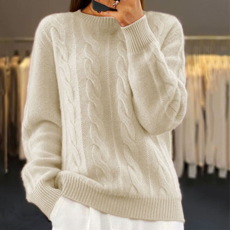 Strick-Winterpullover für Frauen – Wärme und Eleganz für die Saison