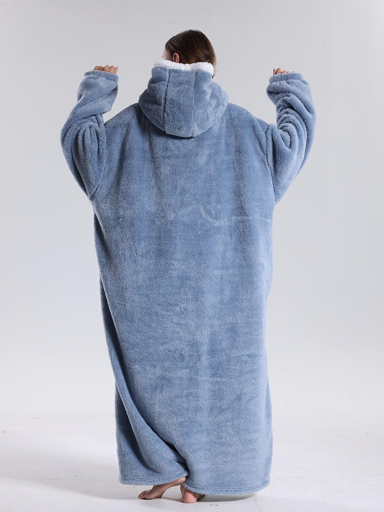 Kapuzendecke | Decke mit Ärmeln | Tragbare Decke Hoodie | WarmHood