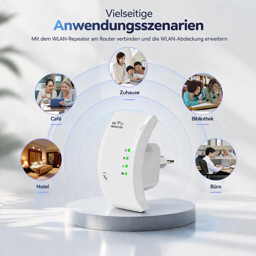 WLAN Repeater & Verstärker | WLAN Signalverstärker | Netviora