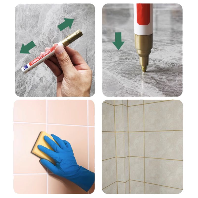 Ripob | Fugenreparaturstift | Wasserdichter Polymerdichtstoff | Anti-Schimmel-Formel | Schnell trocknend & geruchlos | Für Fliesen im Badezimmer & in der Küche