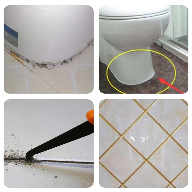 Ripob | Fugenreparaturstift | Wasserdichter Polymerdichtstoff | Anti-Schimmel-Formel | Schnell trocknend & geruchlos | Für Fliesen im Badezimmer & in der Küche