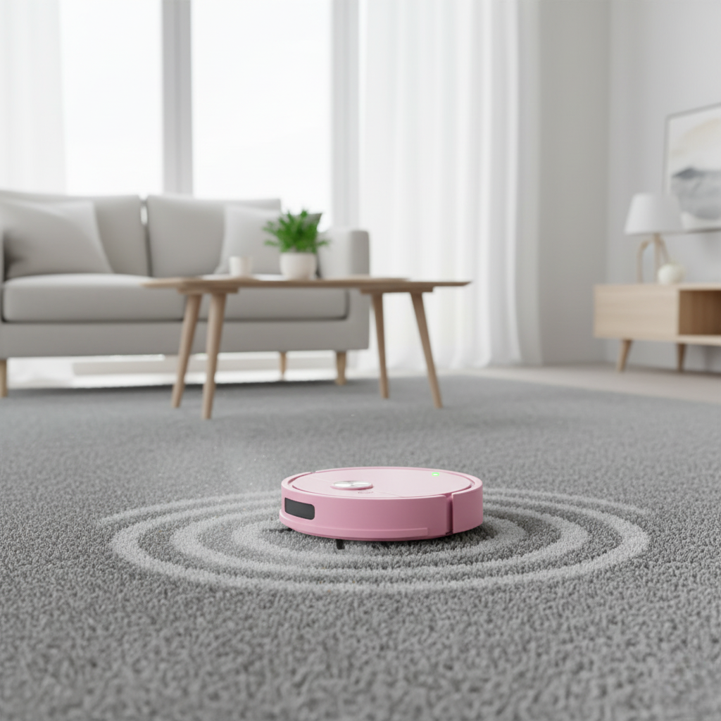 Roboter-Staubsauger mit Wischfunktion, 2-in-1 Reinigungssystem