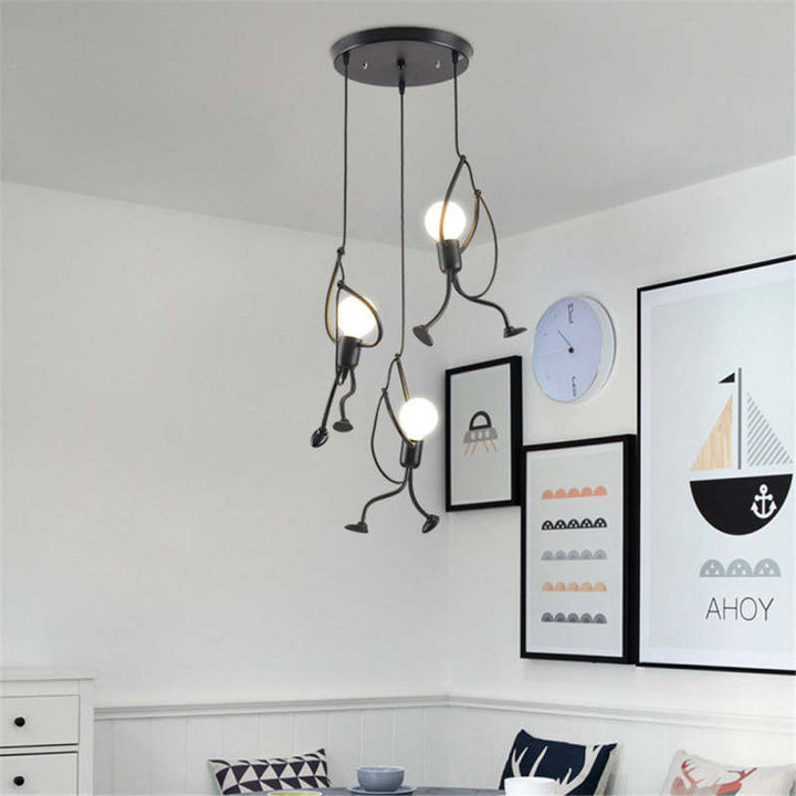 FunkyLight | Retro Iron Man - Deckenlampen