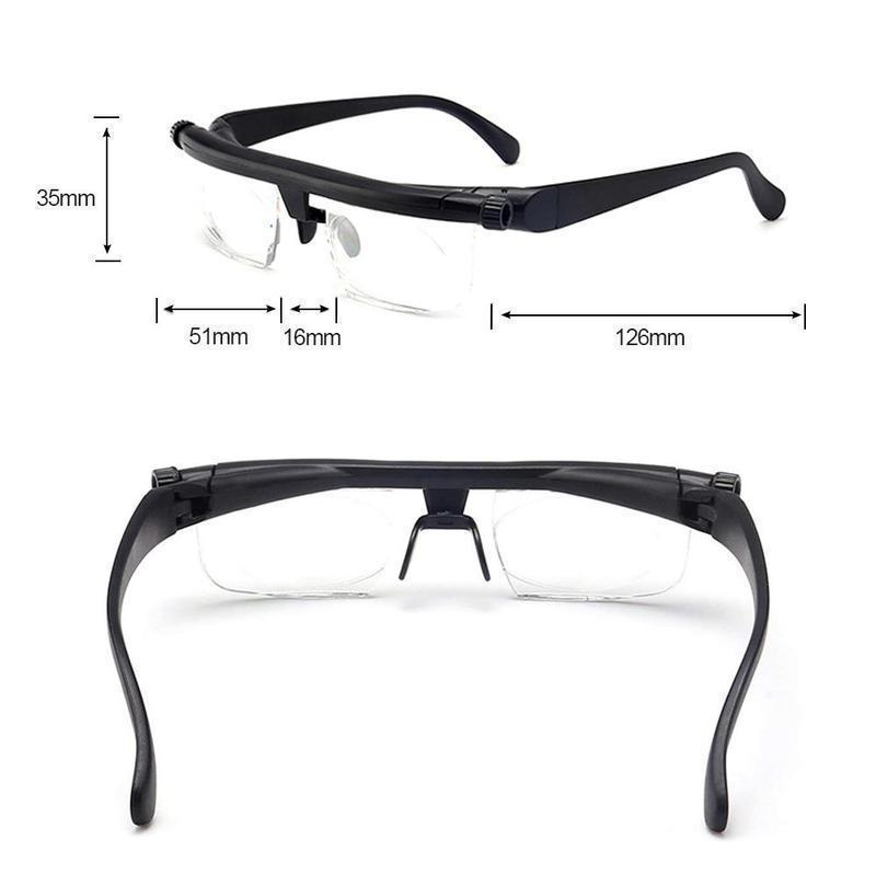 Fokussierbare Lesebrille Unisex