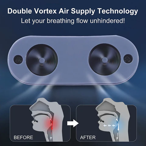 Mikro-CPAP Schlafapnoe-Gerät für Reisen & gegen Schnarchen - CPAP-Alternative