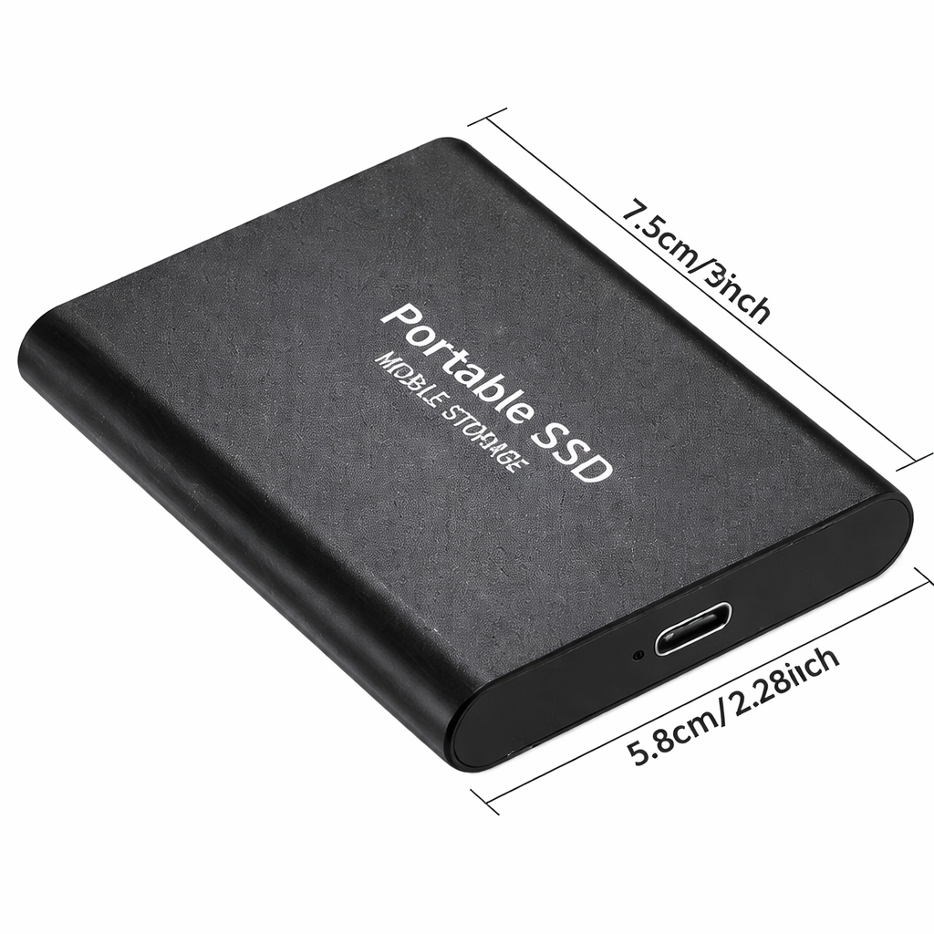 Externe SSD Tragbarer USB C Speicher