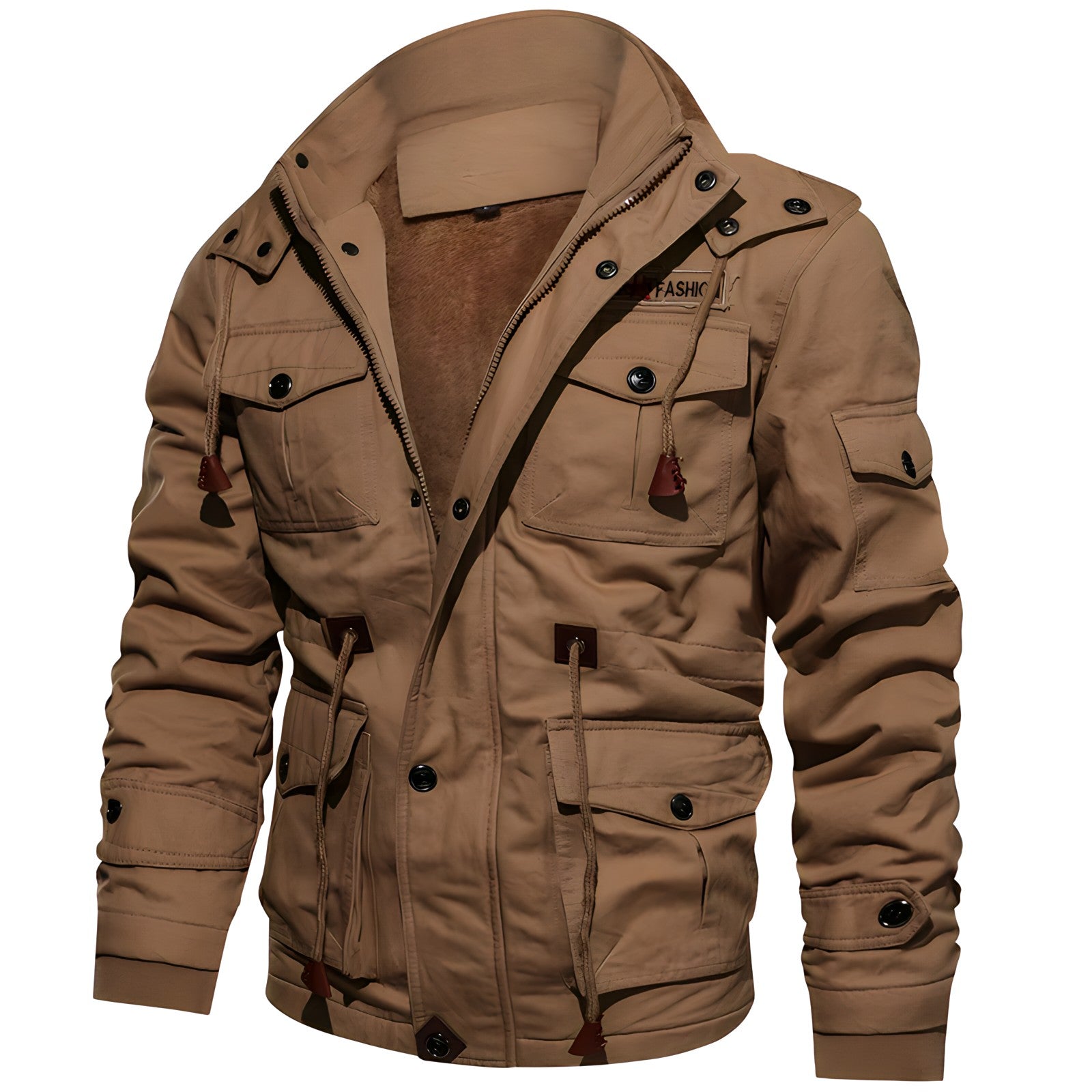Herren Taktische Outdoor-Jacke – Mehrere Taschen und warm für den täglichen Gebrauch