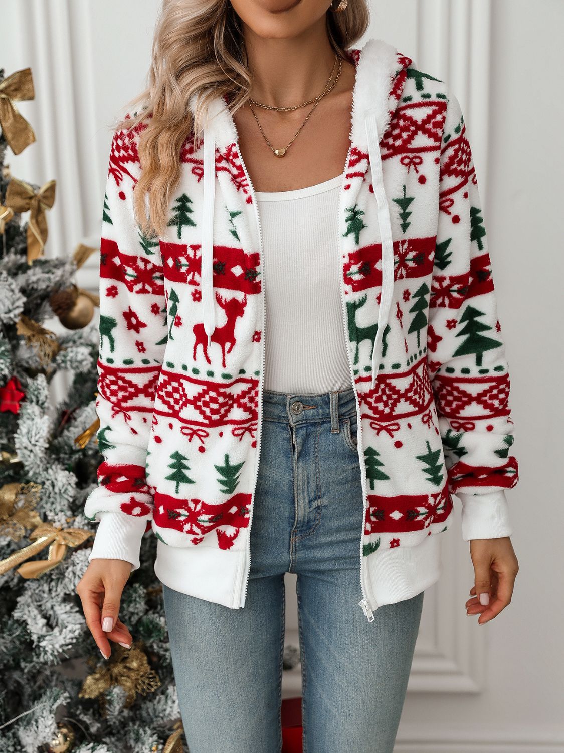 Damen Weihnachts Hoodie | Warm, Festlich und Gemütlich