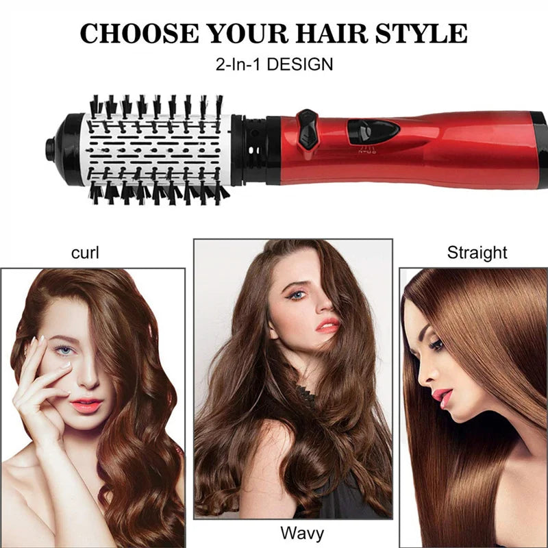 StilMeister™ 3-in-1 Rotierende Bürste, Styler & Haartrockner