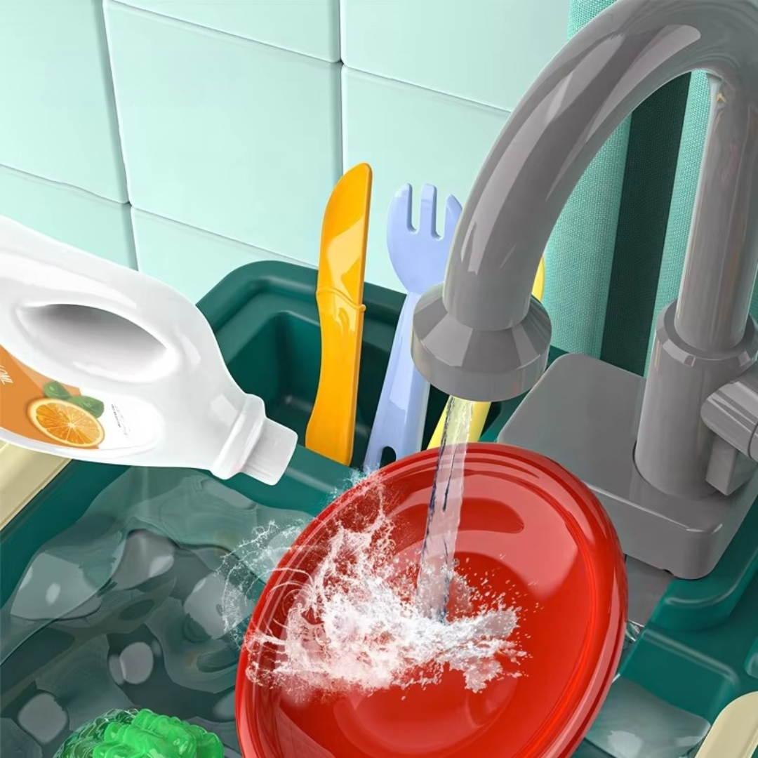 WaterWonder Spielküche mit magischem Wasserhahn für Kinder