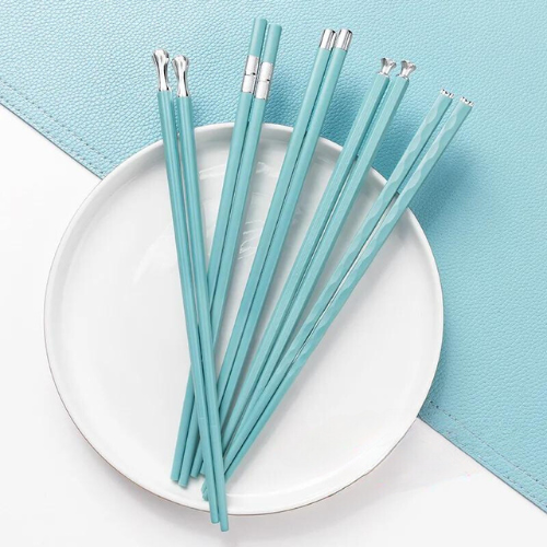 Ripob | DineLux – Luxuriöses Essstäbchen-Set mit Raffinierten Designs (5 Paare)