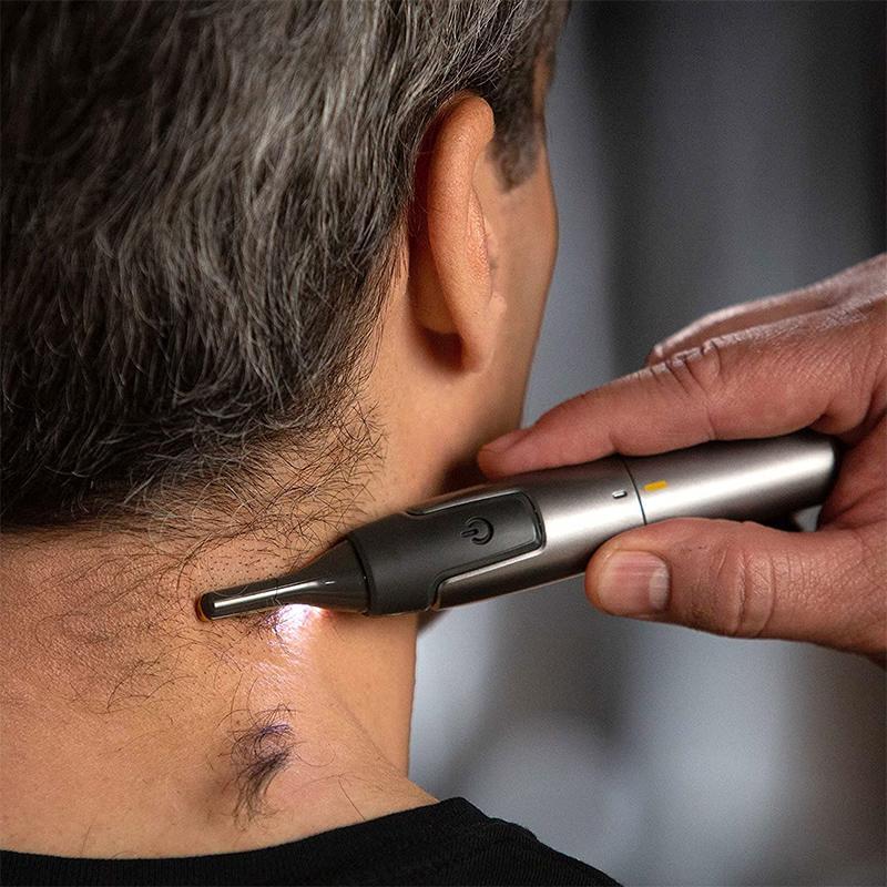 Augenbrauenrasierer | Elektrischer Augenbrauen-Trimmer & Nasenhaarschneider | Präzisions-Gesichtstrimmer | FeinLume