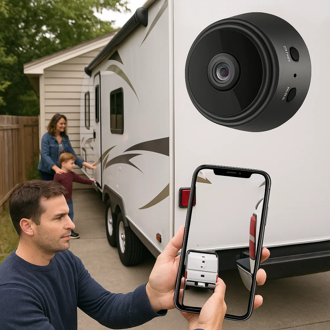 Kabellose HD Rückfahrkamera für Wohnmobil, Lkw und Anhänger