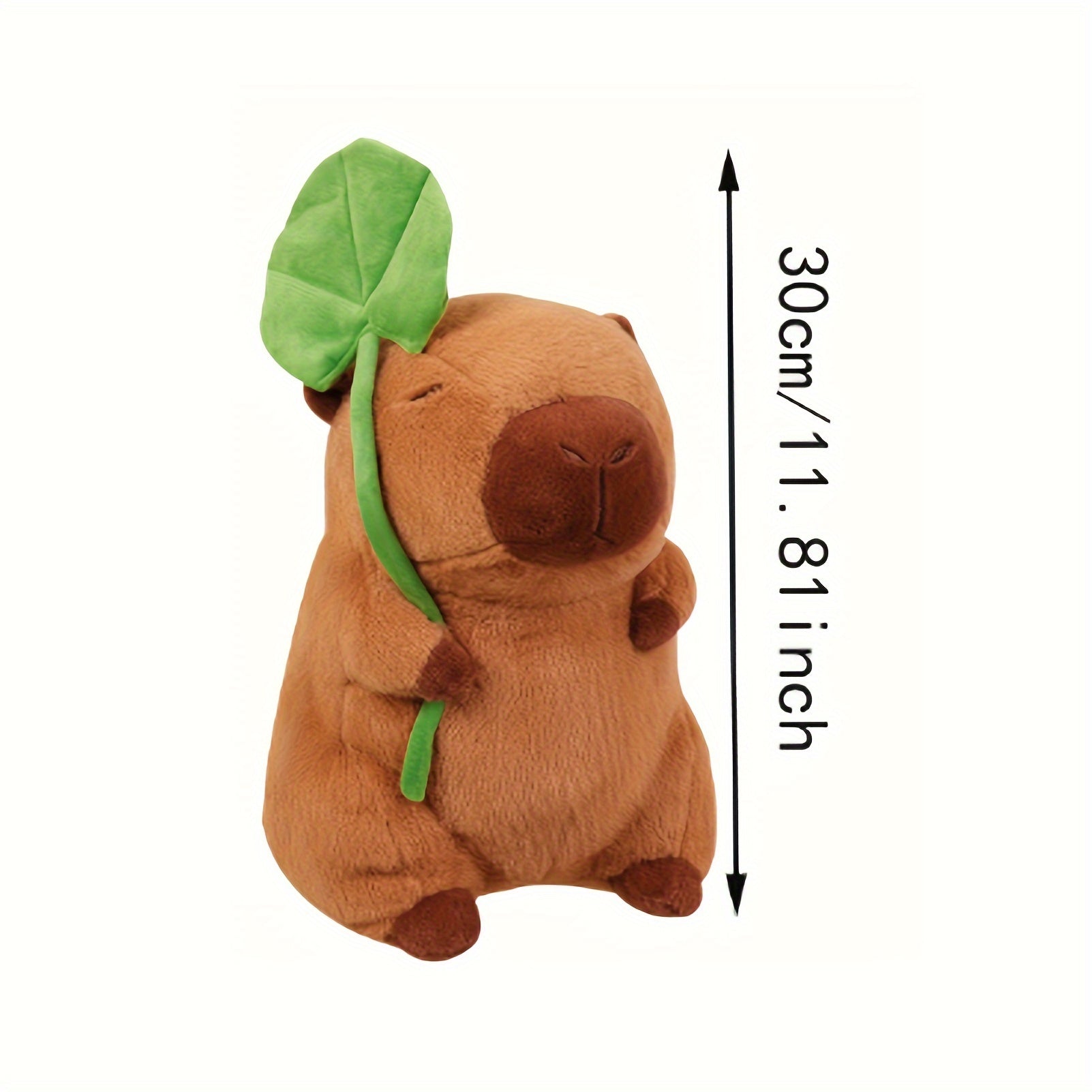 Capybara Plüschspielzeug für Babys, Kinder und Erwachsene | Süßes Plüschtier | Weiches Spielzeug | CapySnug