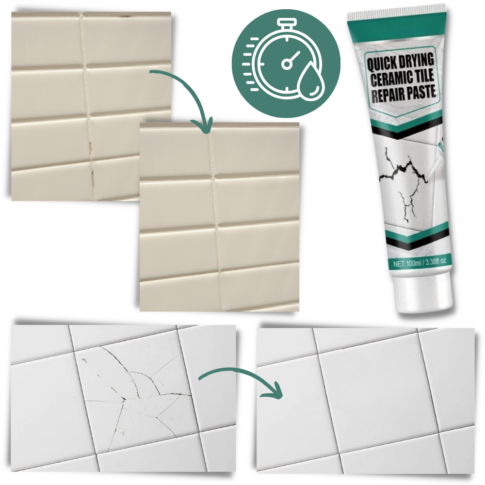 Keramische Reparaturpaste Set