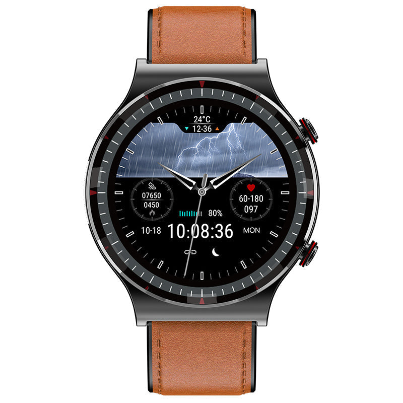 Ripob | Medizinische EKG Smartwatch | CFDA-zertifiziert | 512Hz Hochpräzisions-Biosensor | SpO2- und Herzfrequenzüberwachung | KI-gestützte Atemanalyse | IP67 wasserdicht
