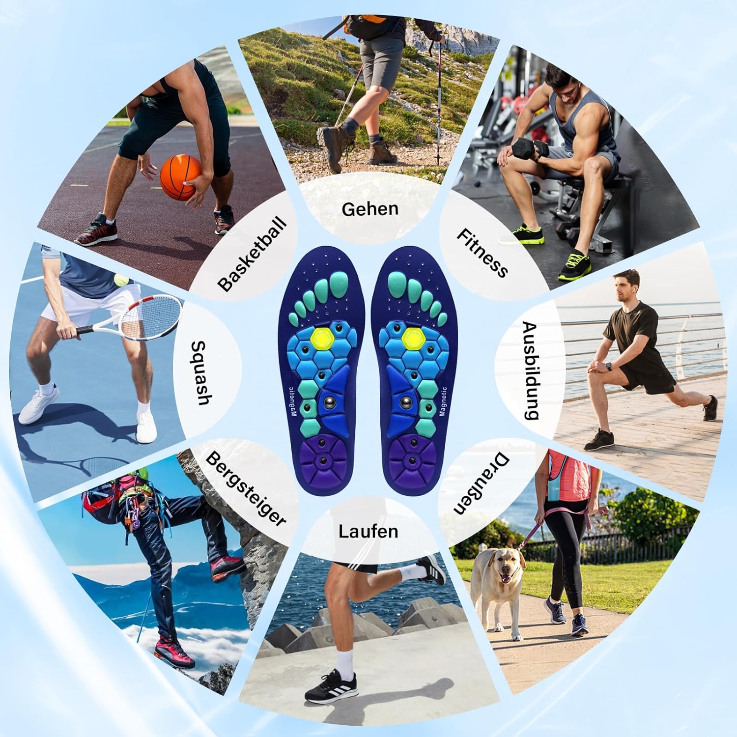 Einlegesohlen | Schuh-Einsätze und bequeme Einlegesohlen für Schuhe | Vitarion