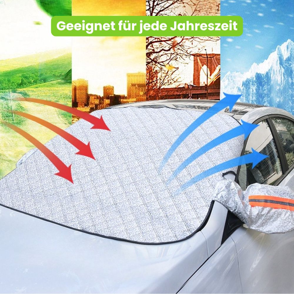 Windschutzscheiben Frostschutz | Windschutzscheibenabdeckung | Autoschutz für den Winter | FrostGuard