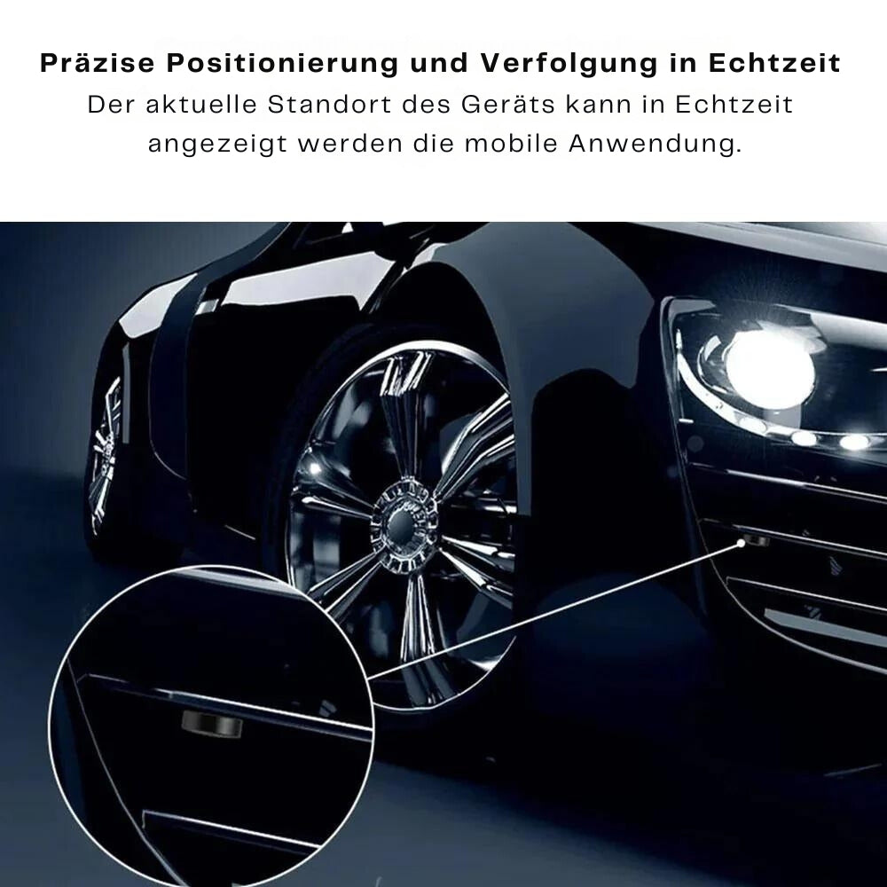 Diskreter GPS-Tracker mit Magnethalterung & Echtzeit-Ortung