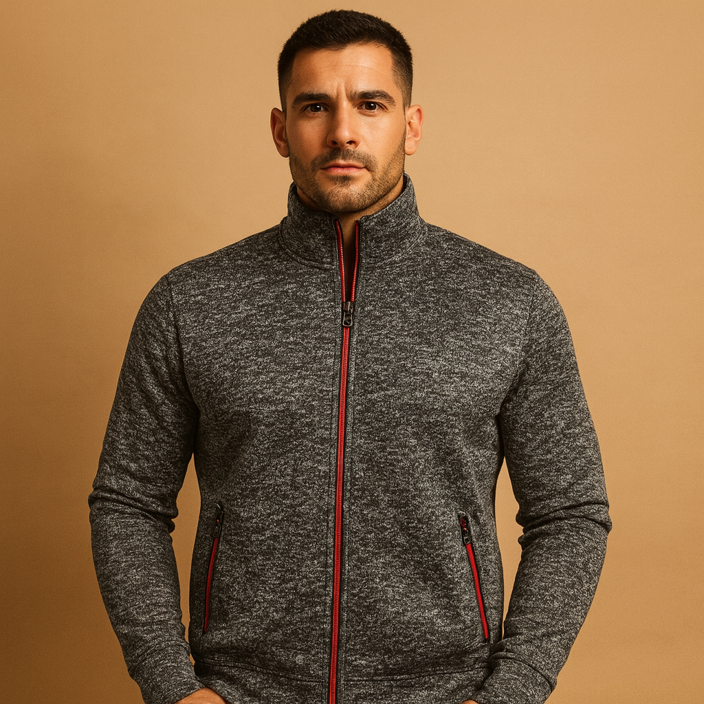Herren Zip-Kardigan | Alltags-Layer mit cleanem & modernem Styling