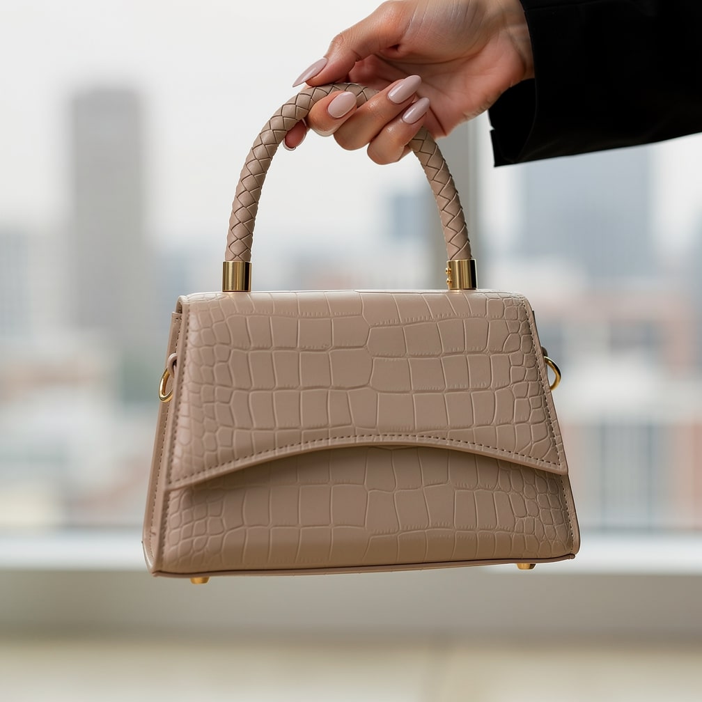 Handtasche für Frauen | Umhängetasche mit Griff | Schultertasche | Aurelisse