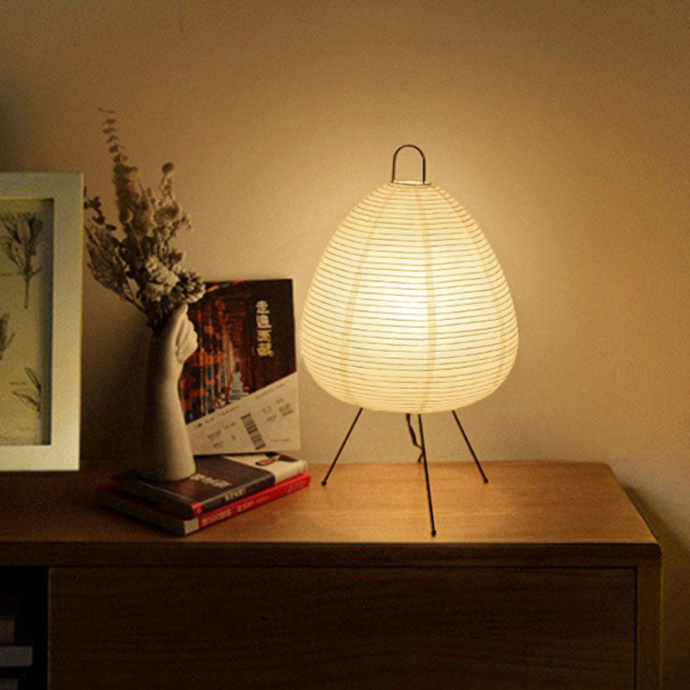 Tischlampe Reisepapier Retro Japanisches Design