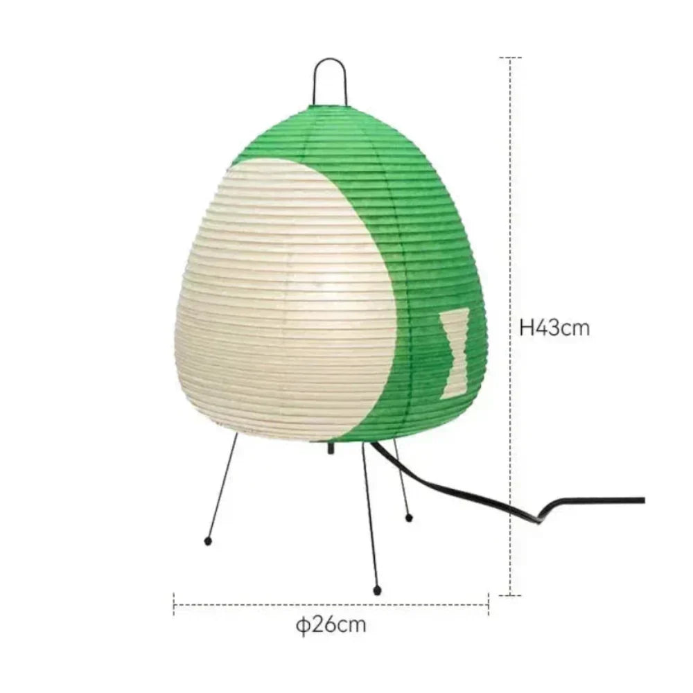 Tischlampe Reisepapier Retro Japanisches Design