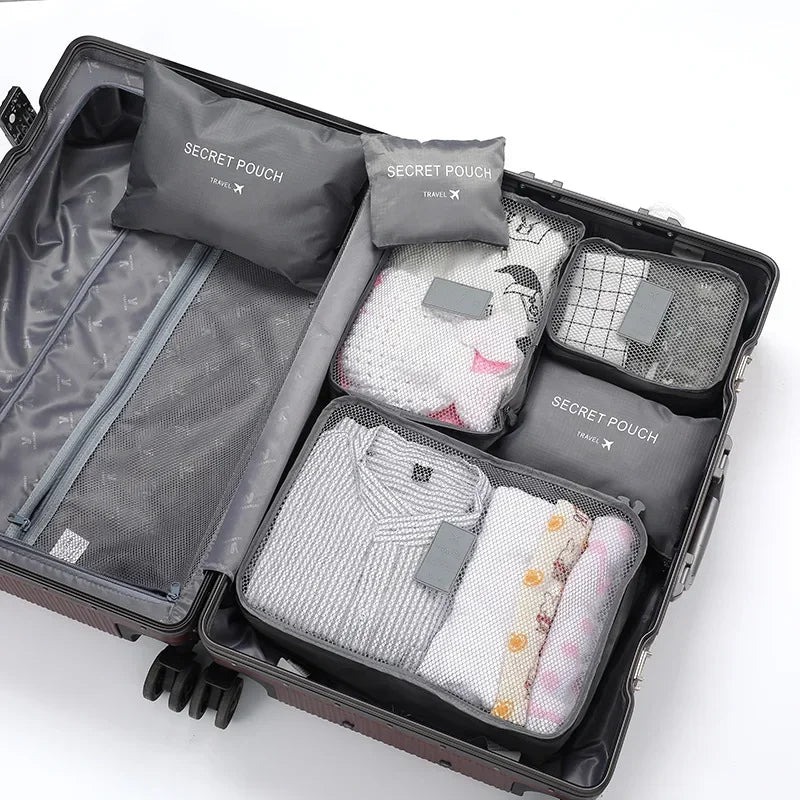 Packwürfel | Gepäckorganizer | Reisegepäckset für Ordnung und Klarheit | TravelClear