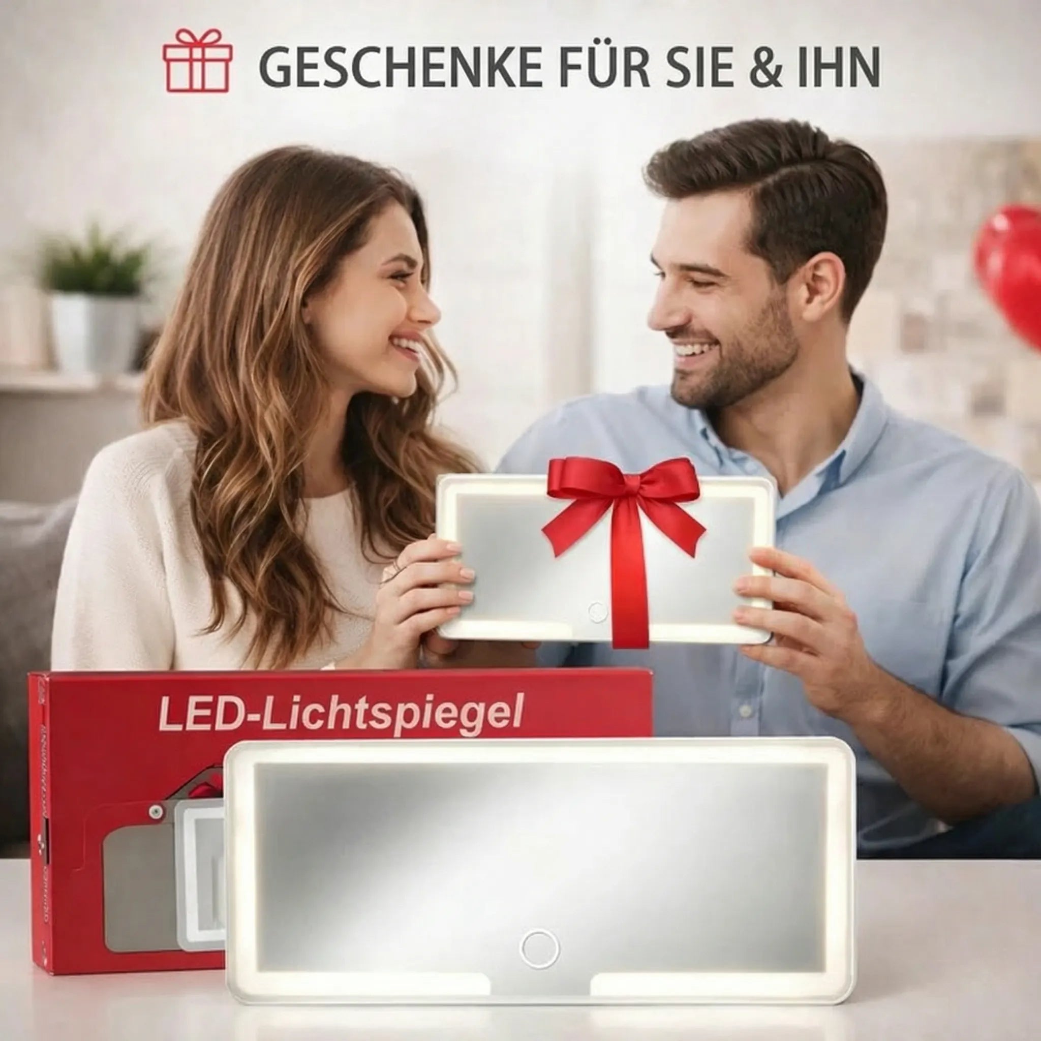 Makeup-Spiegel mit Licht für das Auto | Beleuchteter Kosmetikspiegel | GlowVisor
