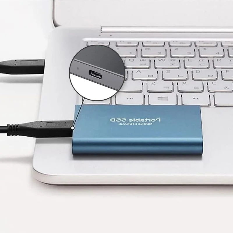 Externe SSD Tragbarer USB C Speicher